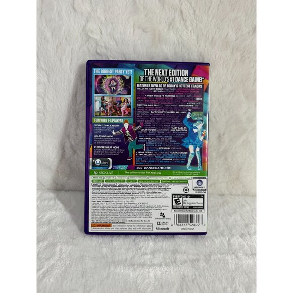 Just Dance 2014 Xbox 360 Game Requires Kinect Shake It to Over 40 Hot Tracks - Picture 2 of 3